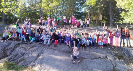 De varven räckte gott och väl till för att det skulle bli Piggelinfest!